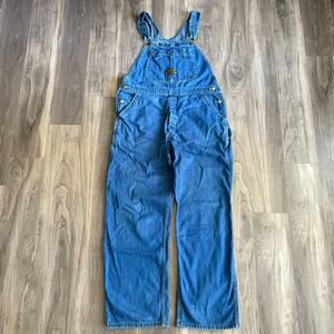 Vintage Washington Dee Cee Overalls Mens 32x30 Sanforized 1960s 36x30 USA